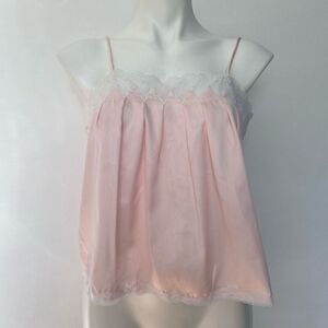 Bert Yelin for Iris 60s vintage lace camisole union made USA